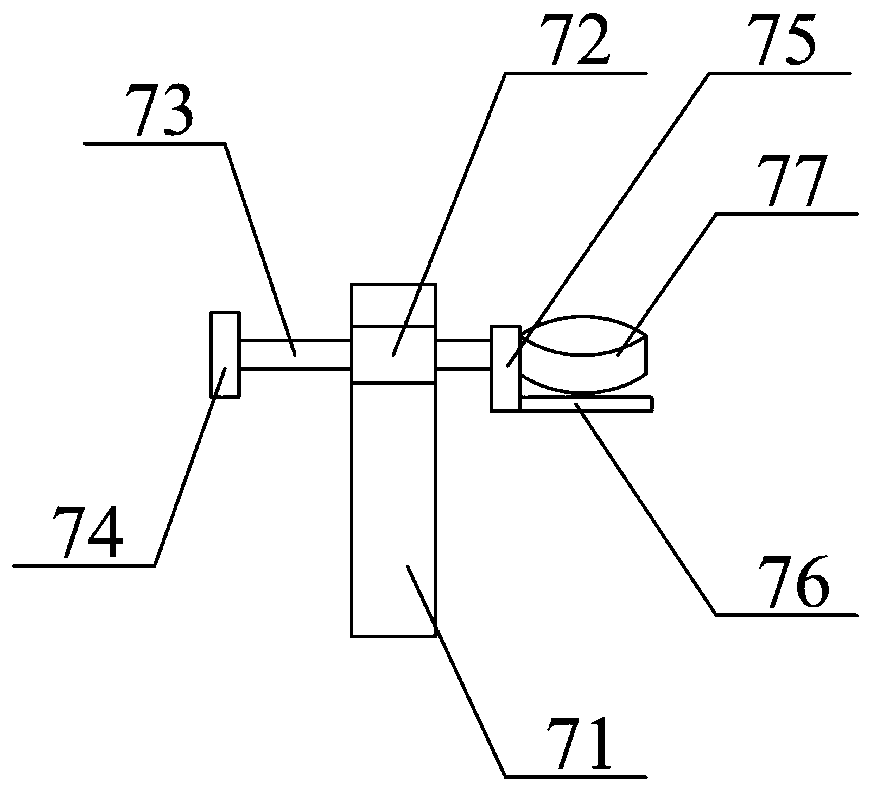 General surgery department operation traction device convenient to adjust