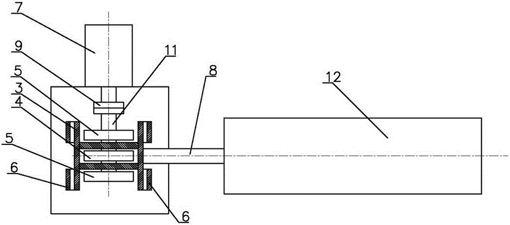 A single row double eccentric wheel shaker