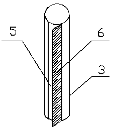 Hair curling and rotating mechanism for wig dyeing device