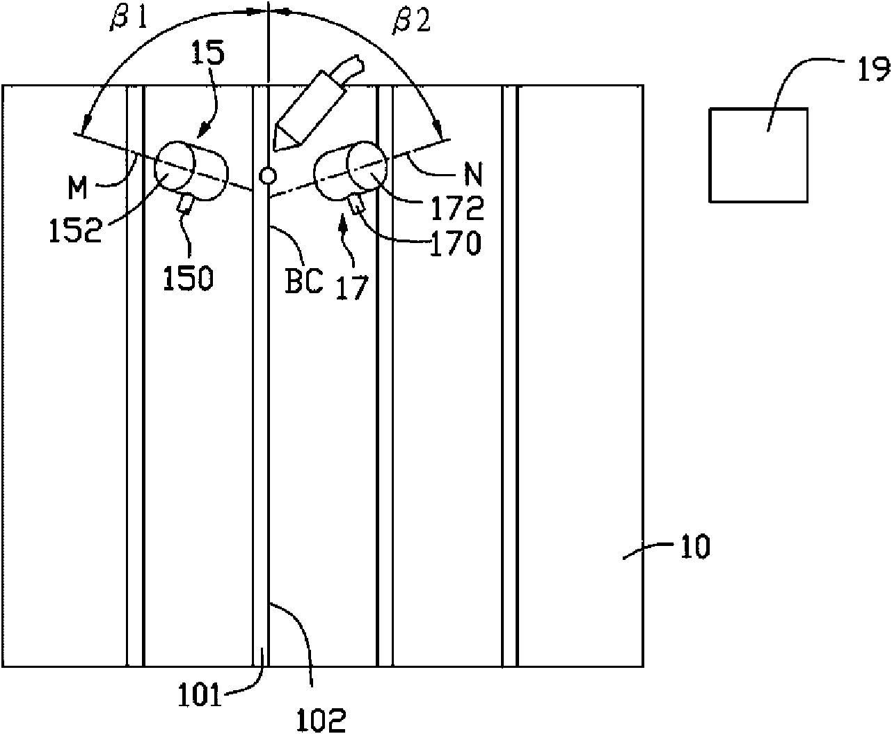 Laser cutting device and laser cutting method