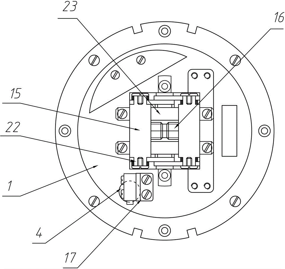 New gyro theodolite locking device