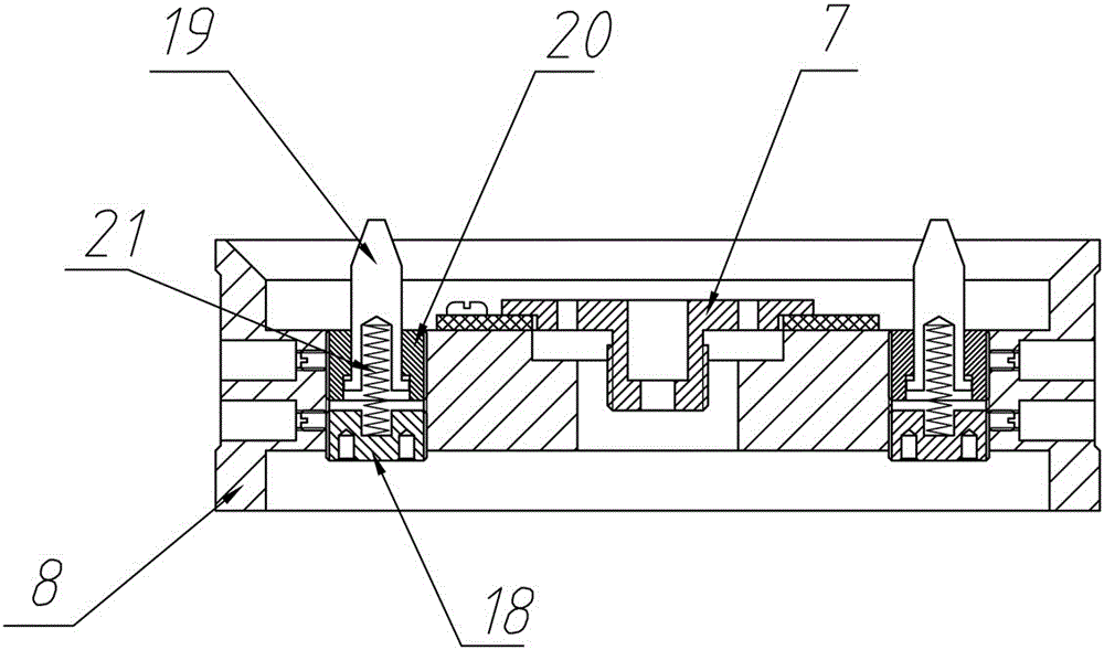 New gyro theodolite locking device