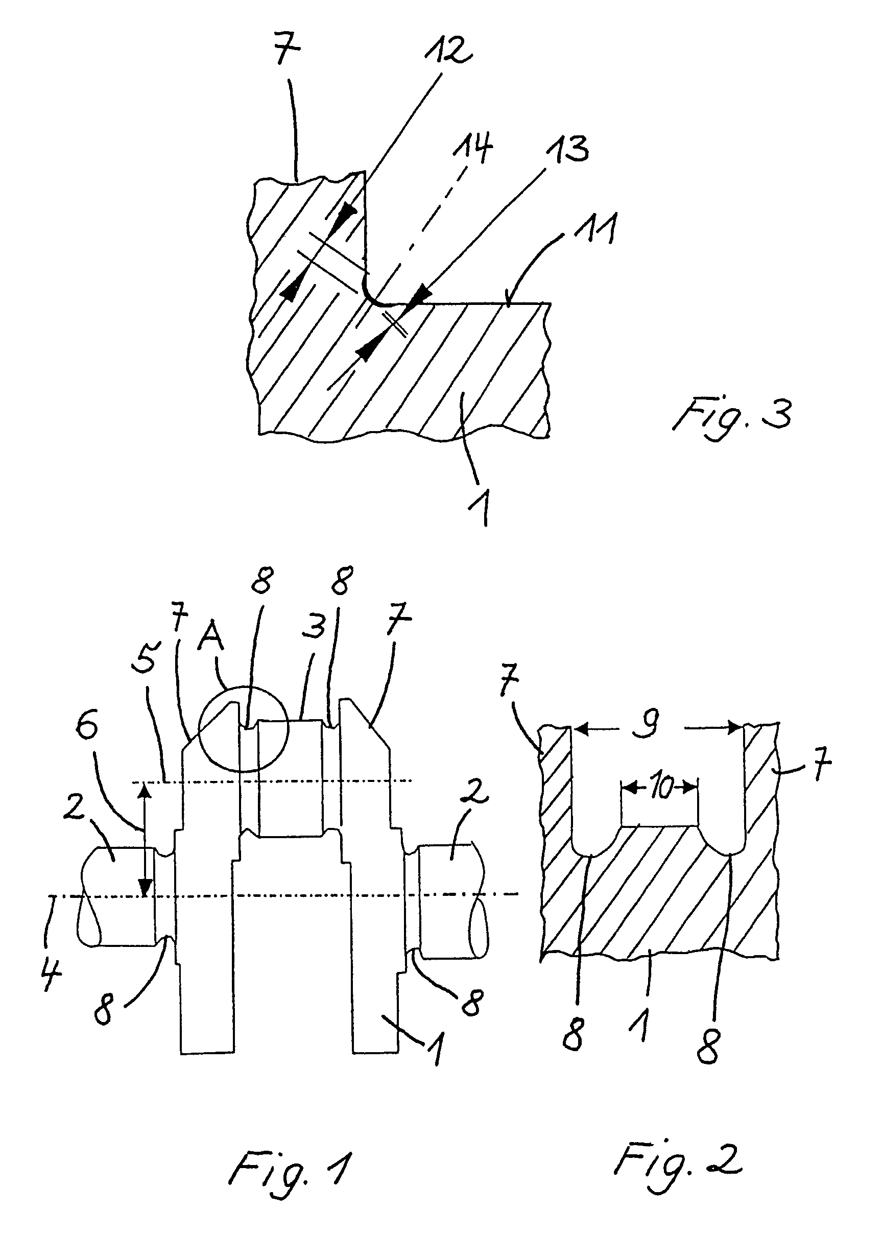 Process for finish-machining crank shafts for motor car engines