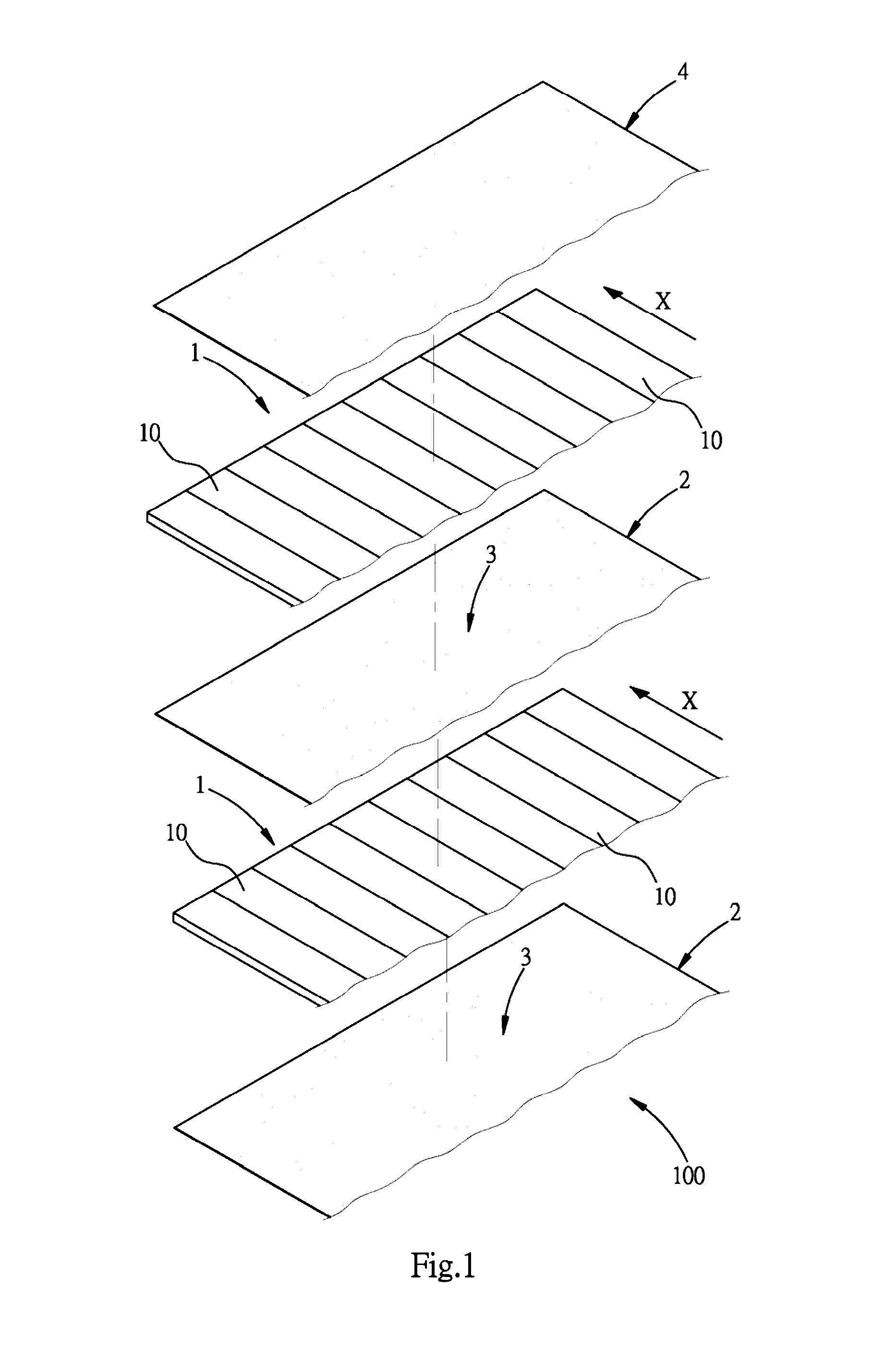 Buffer board structure of a treadmill
