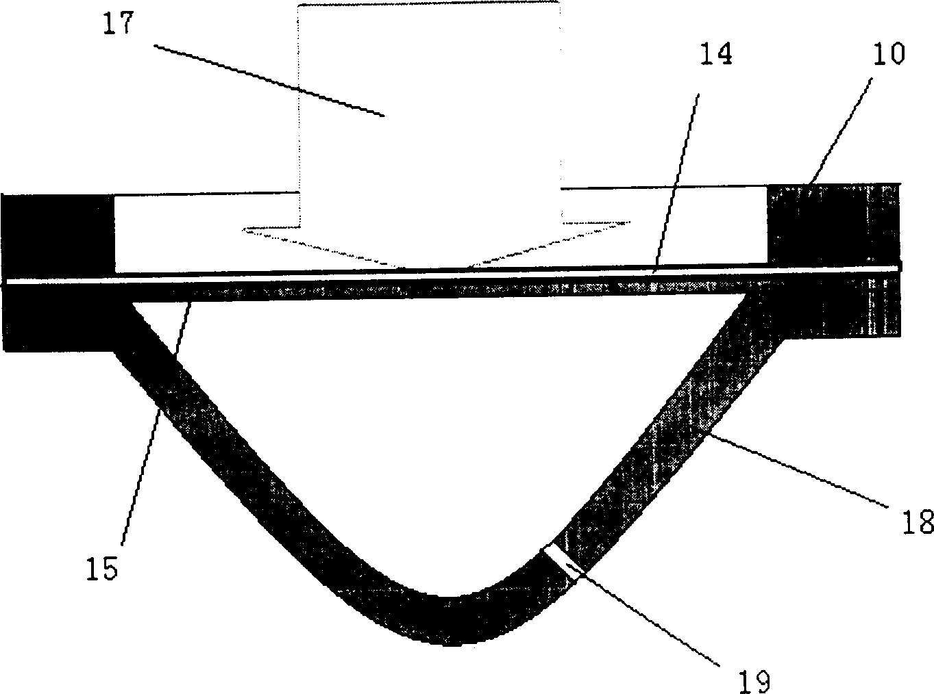 Laser impact precise formation method and device