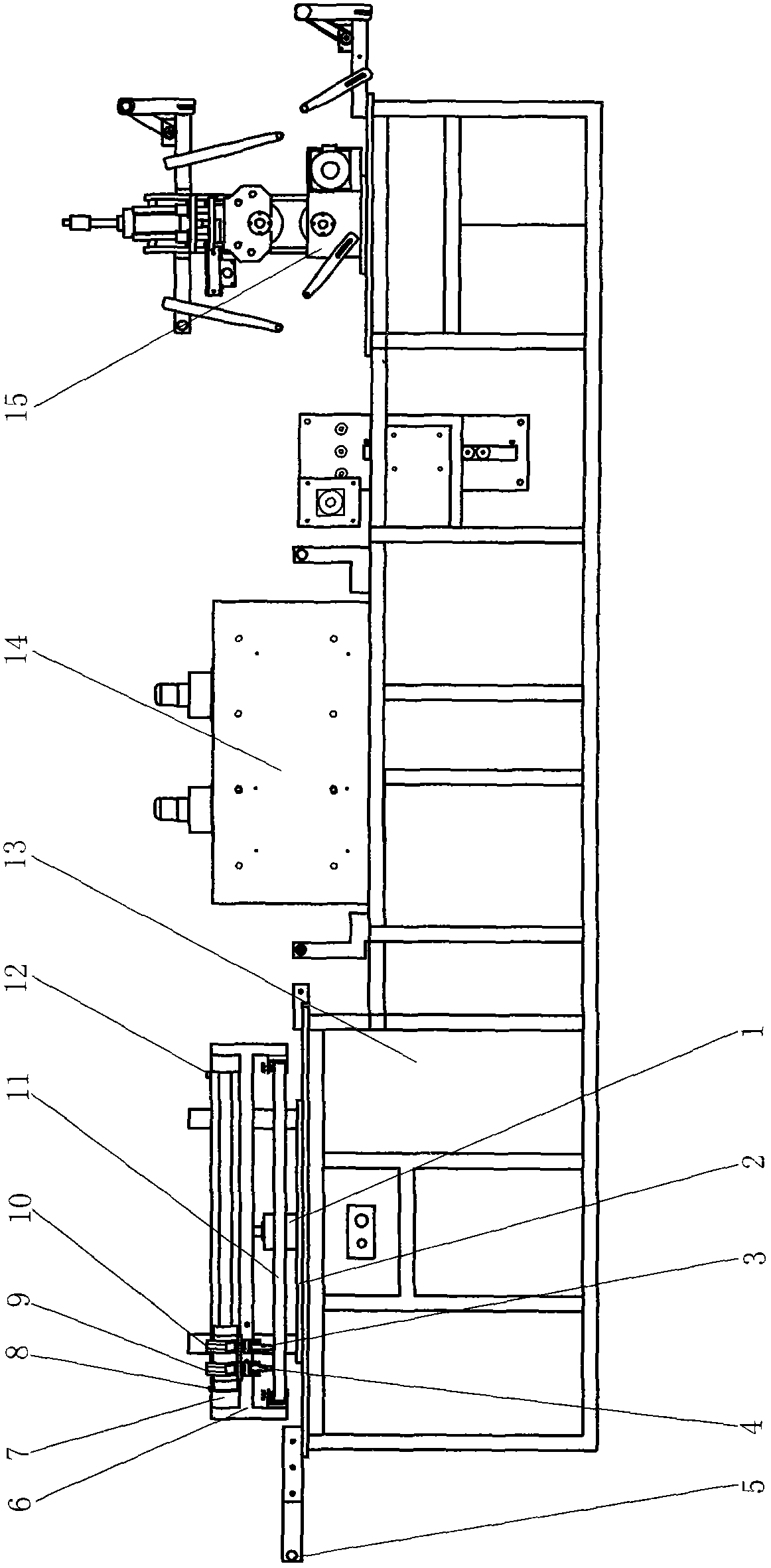 Screen printing mechanism of screen printing and gold stamping integrated machine