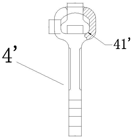 Processing method of forged bowl head hanging plate