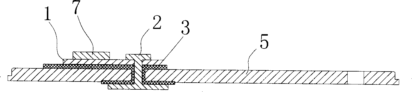 Copper strip welding method and lithium cell adopting the copper polar ear