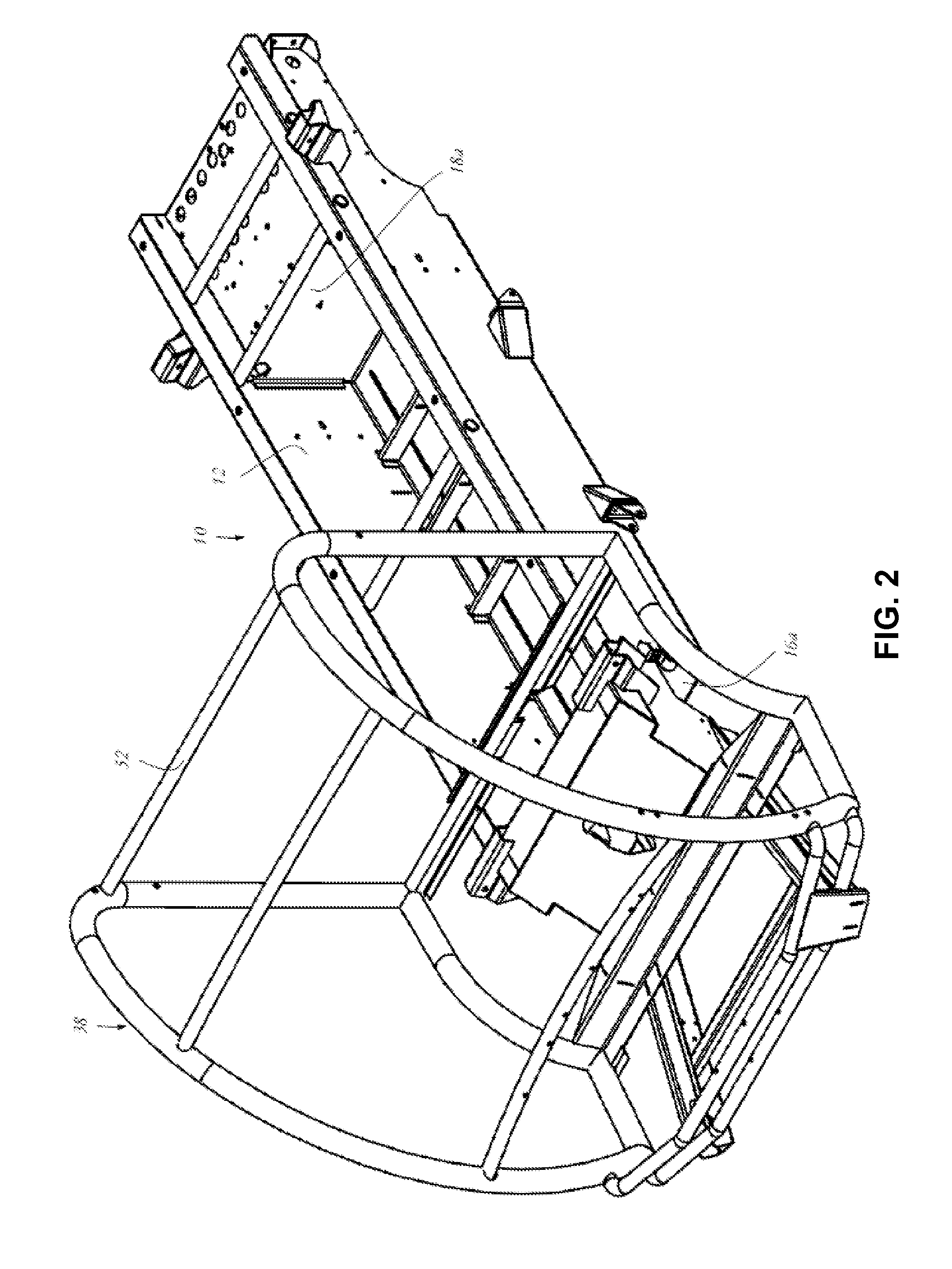 Vehicle Monocoque Body Assembly