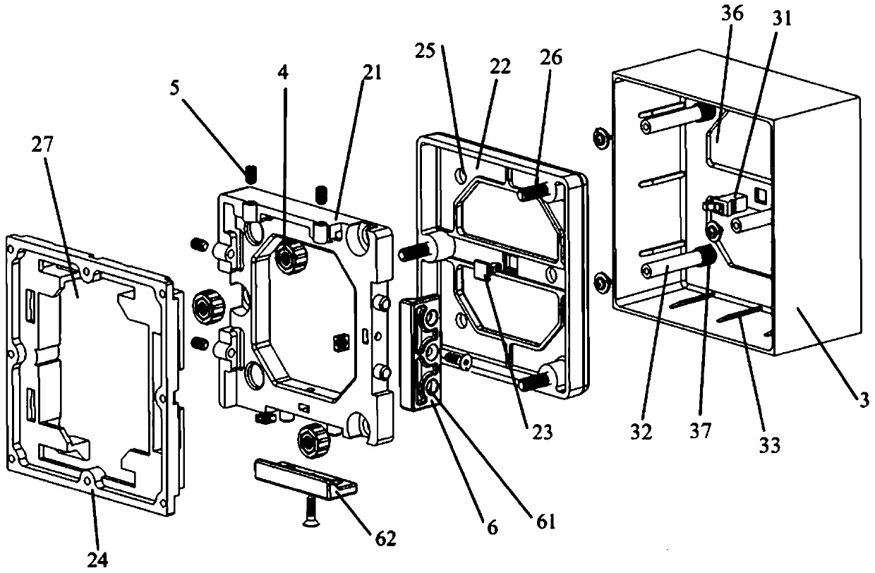 A structure of led splicing screen