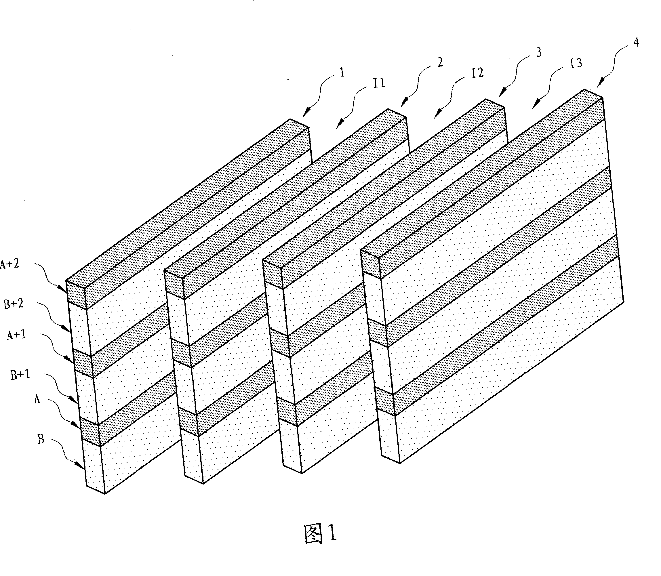 Stack type metal-oxide-metal capacitor structure