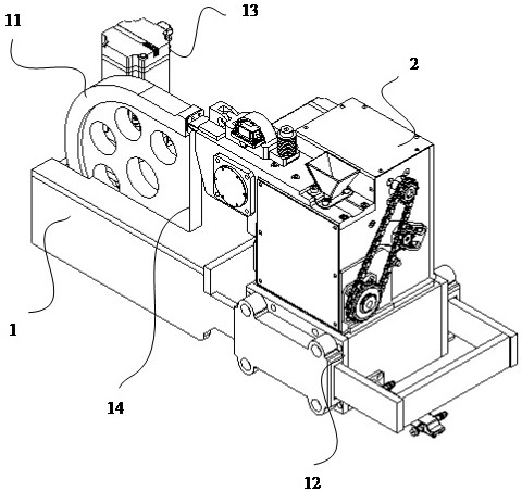 Machine head for strapping machine and strapping machine