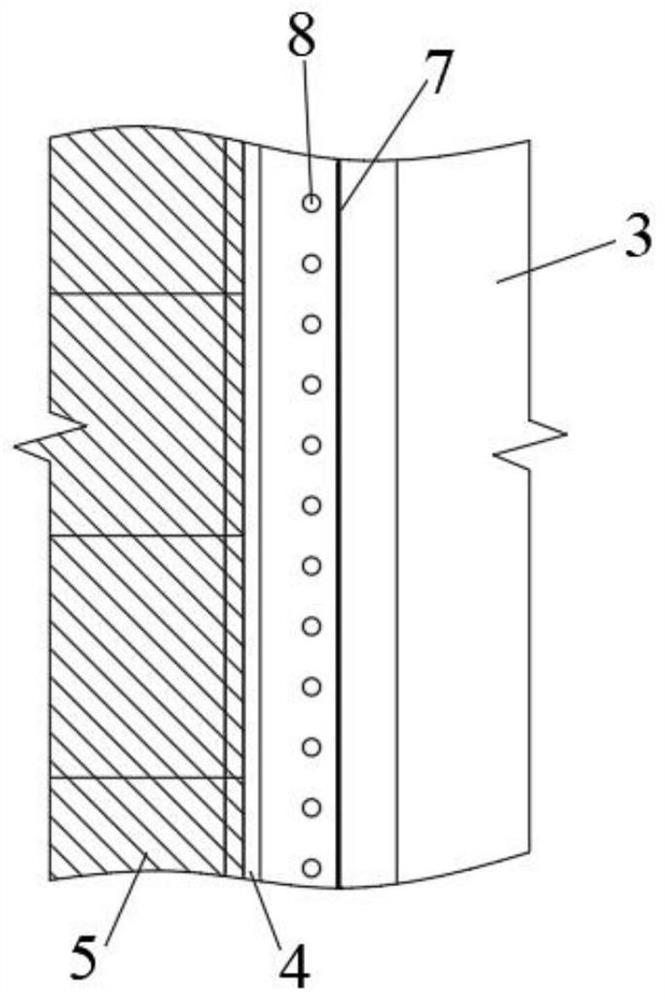 Anti-seepage stable cofferdam structure and construction method thereof