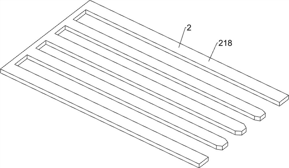 A log cutting device suitable for mop bar production