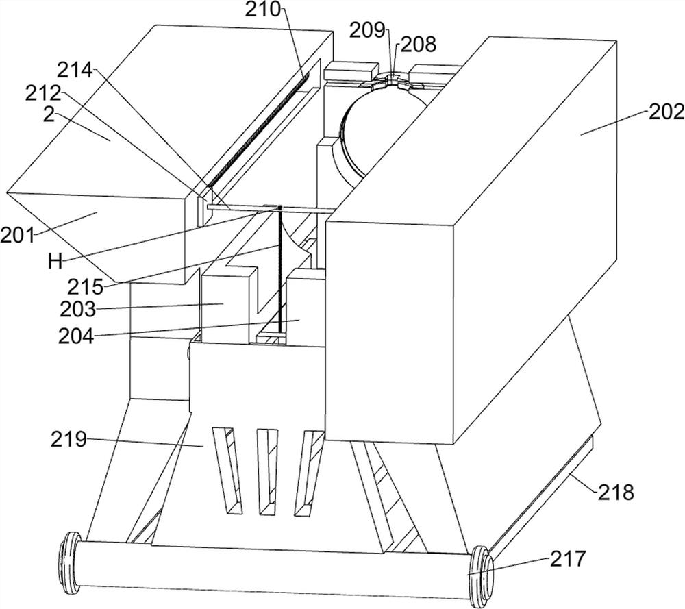 A log cutting device suitable for mop bar production