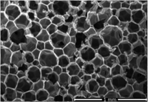 Foaming agent containing primary amine salts and ethanolamine salts and application for foam material of polyurethane intermittent slabs