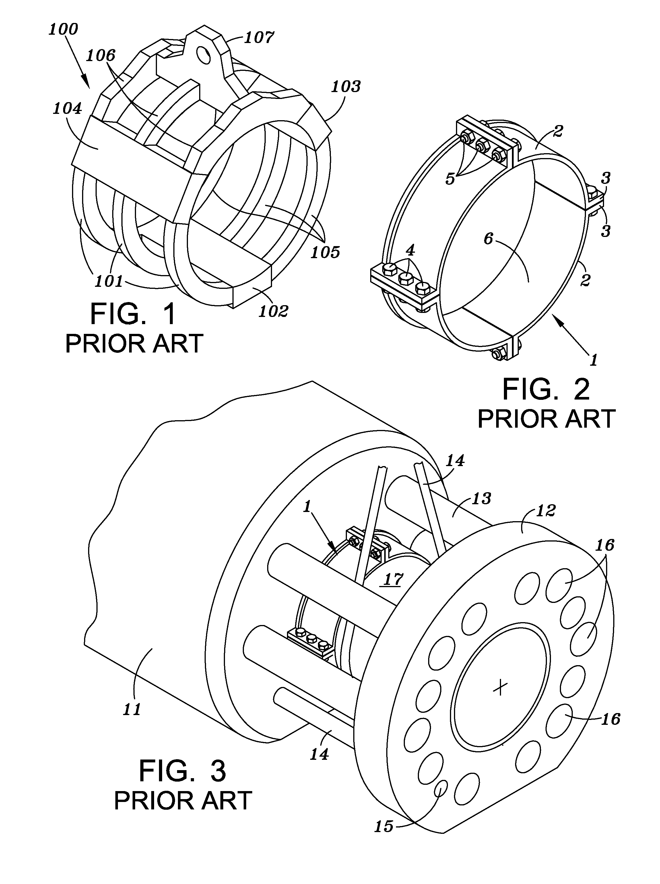 Clamp and hoisting device