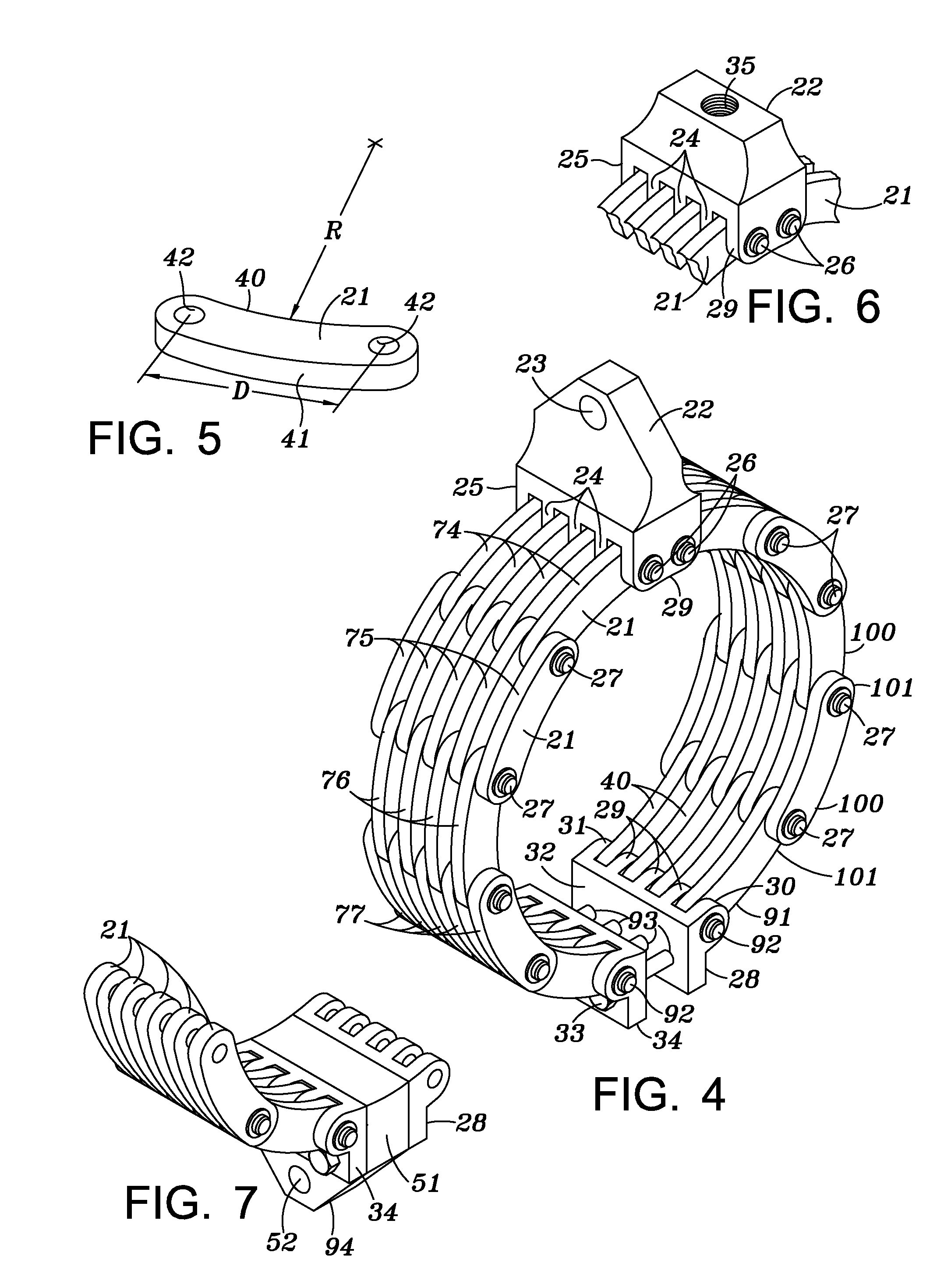 Clamp and hoisting device