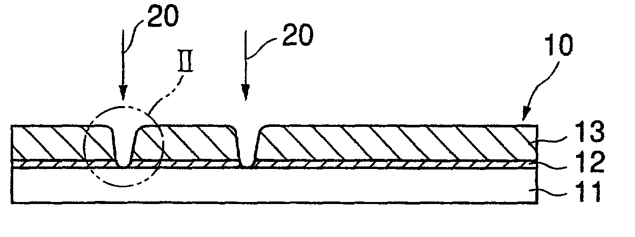Method of patterning cholesteric film using a laser and optical element having the cholesteric film patterned by the method