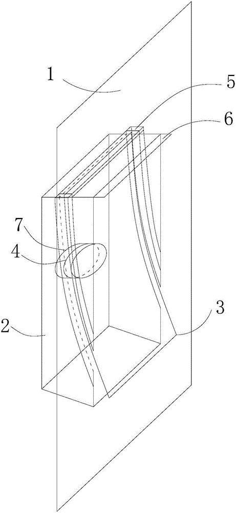 Intelligent rainproof, ventilation and noise reduction device for house