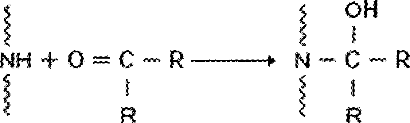 Viscosity-increasing precoating film of biaxial tension