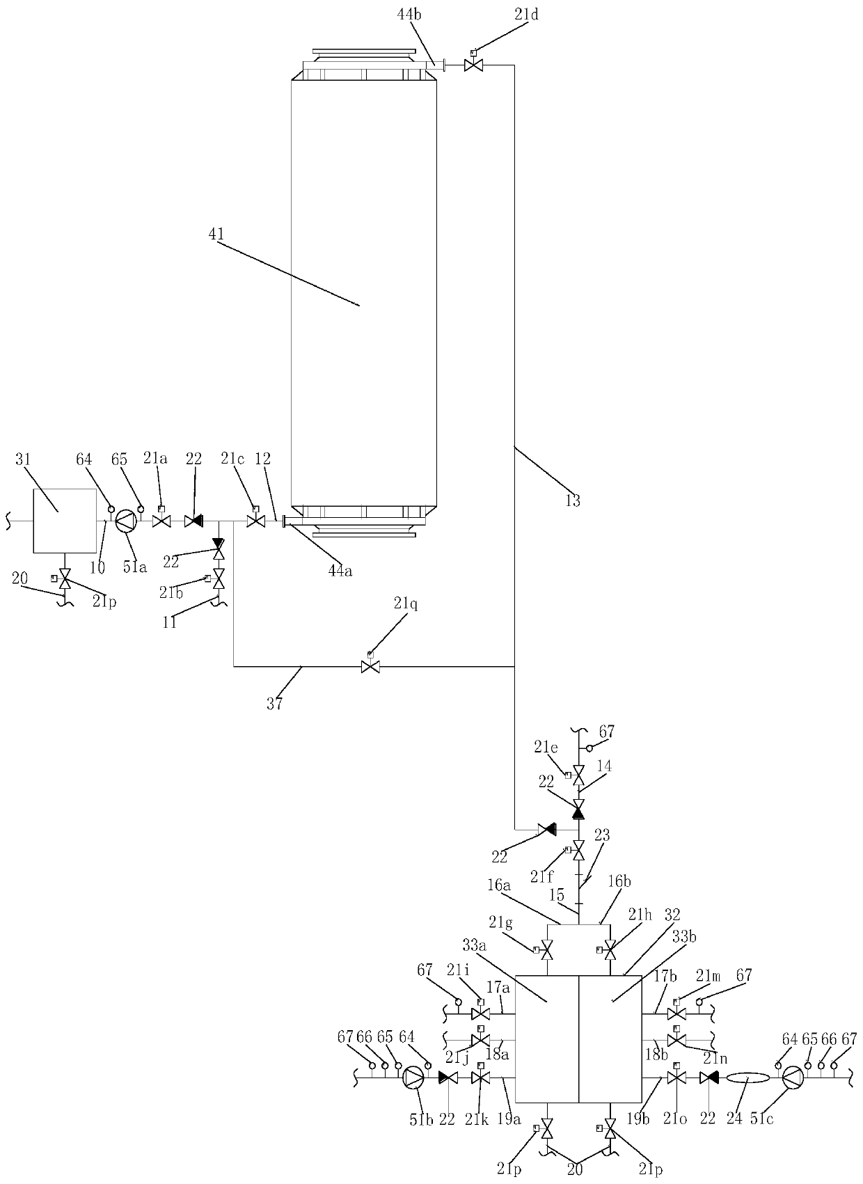 Ship condensate water and waste heat recycling device and using method thereof