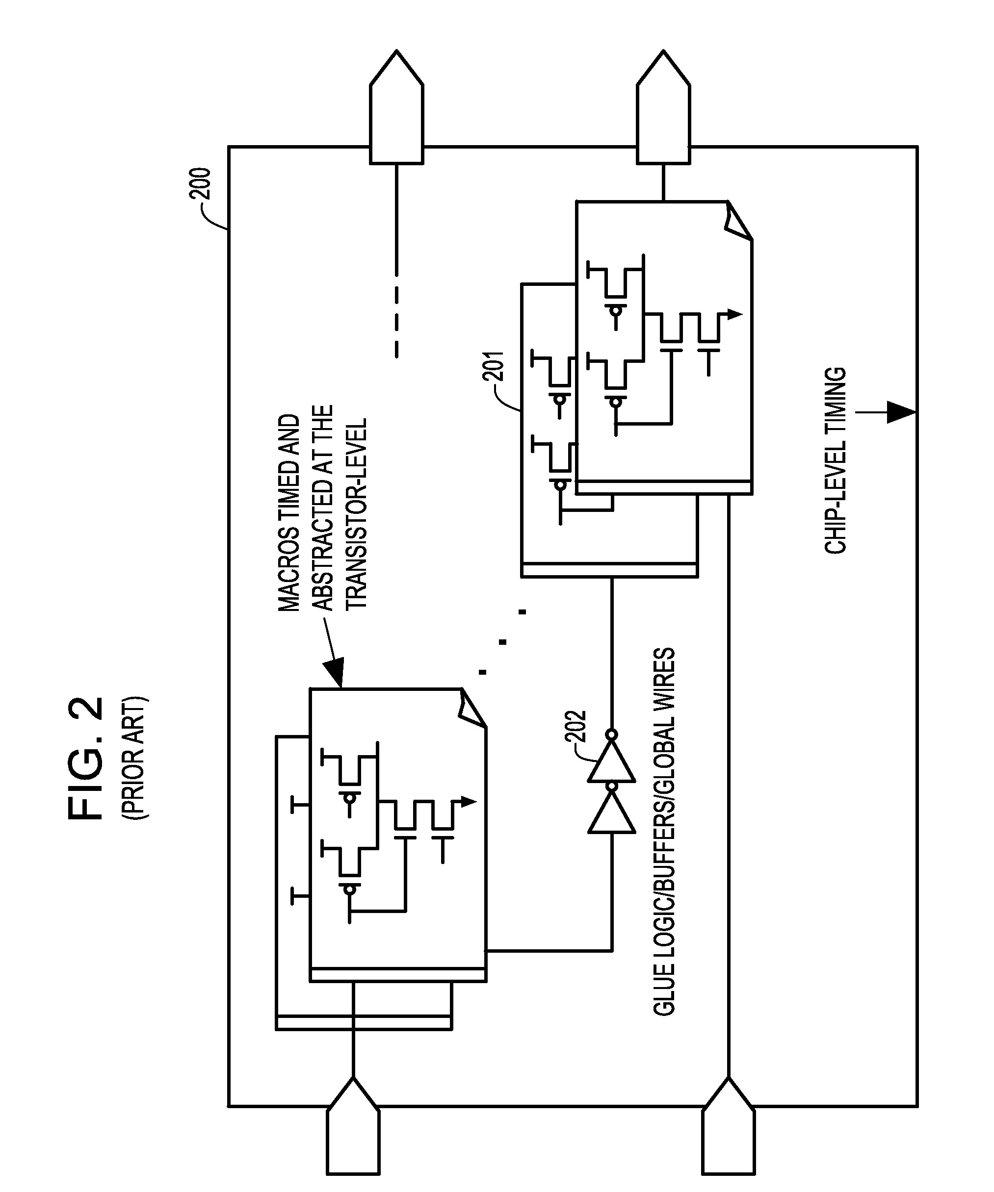 Method of employing slew dependent pin capacitances to capture interconnect parasitics during timing abstraction of VLSI circuits