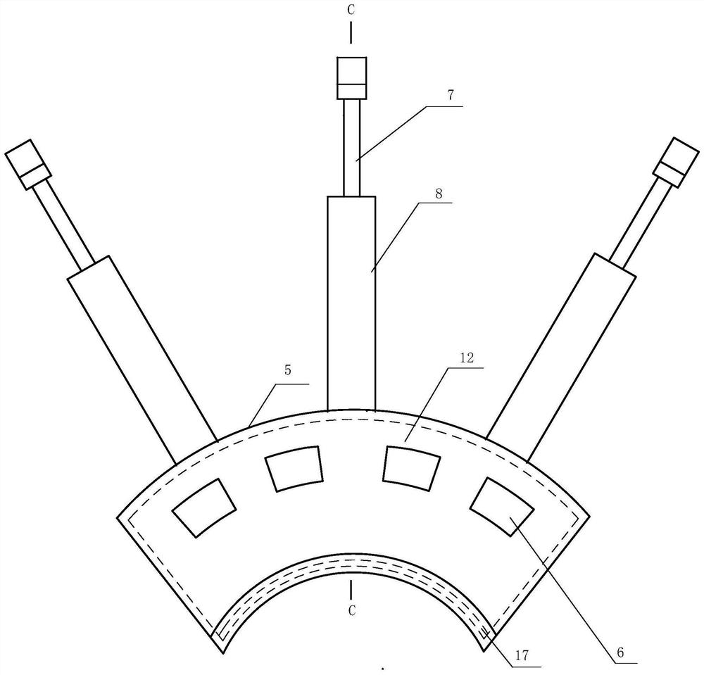 Rubber protection device for hoisting cold-rolled steel coil