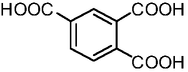 Method for synthesizing trimellitic acid