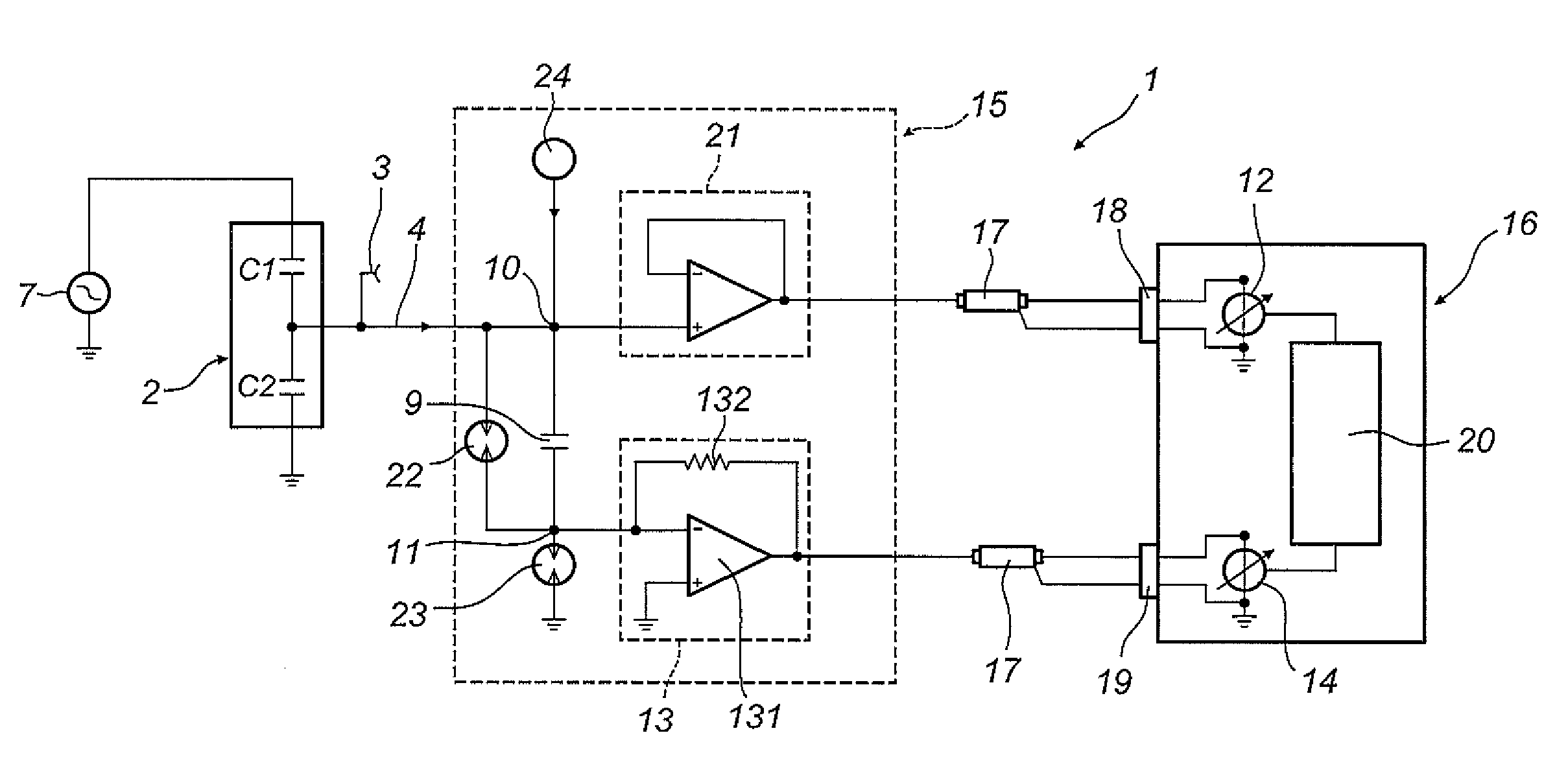 Apparatus and method for measuring the dissipation factor of an insulator