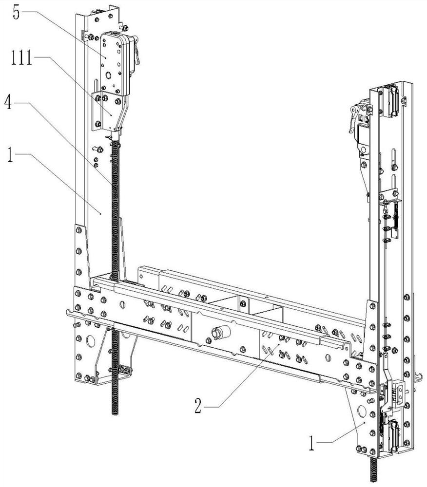 Compact elevator mounting platform