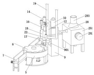 A kind of fast filling equipment for the production of belladonna flow extract