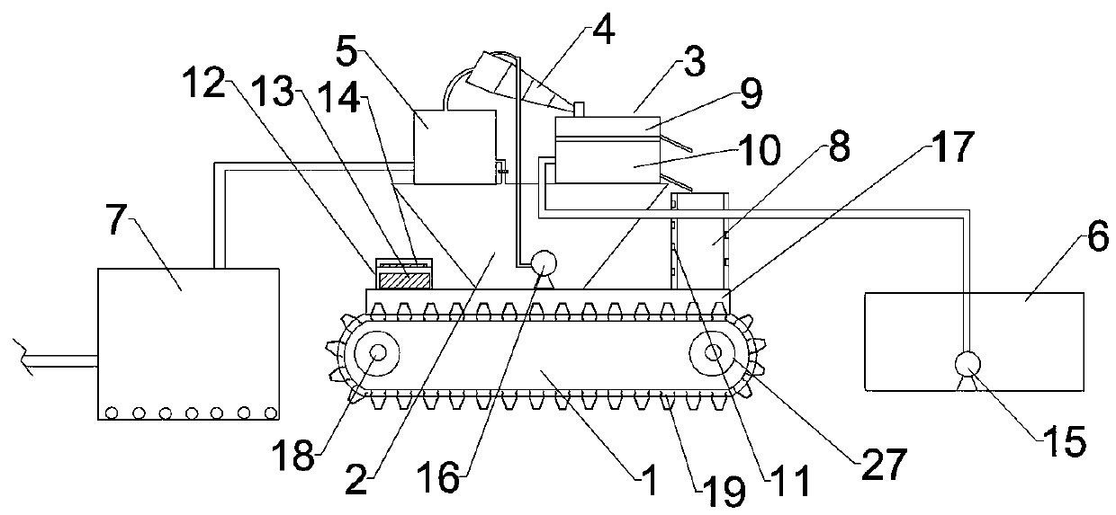 Mud separator for air shaft cast-in-situ bored pile