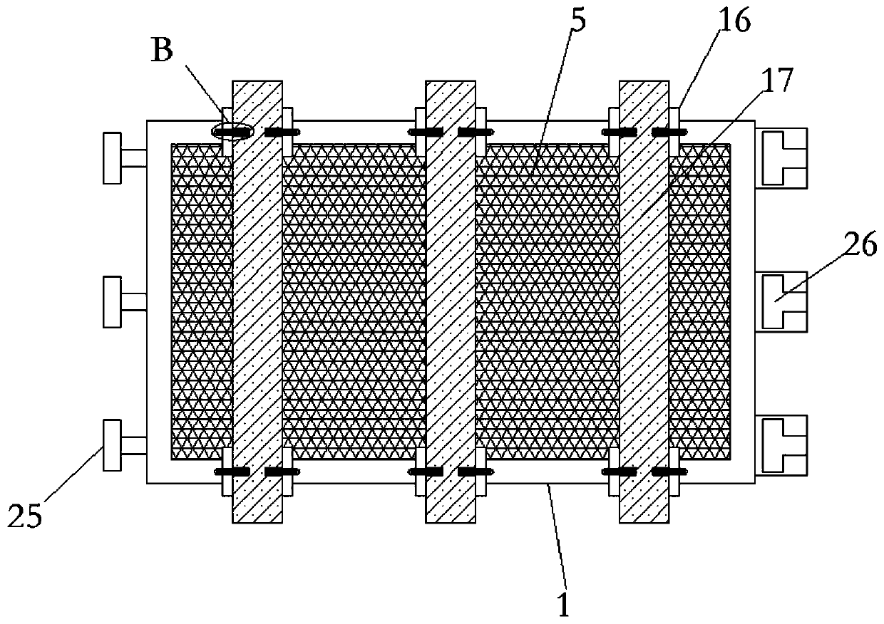 A kind of water surface cultivation plant floating bed