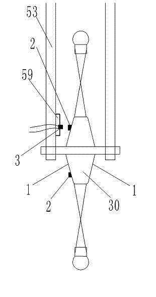 Moped provided with sensor with changing positions and magnetic fluxes of magnetic blocks on motor casing