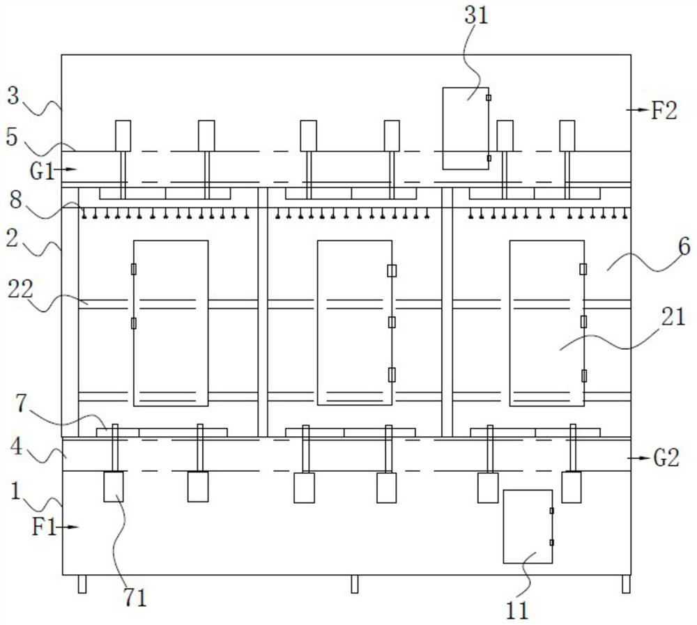 Combined activated carbon equipment