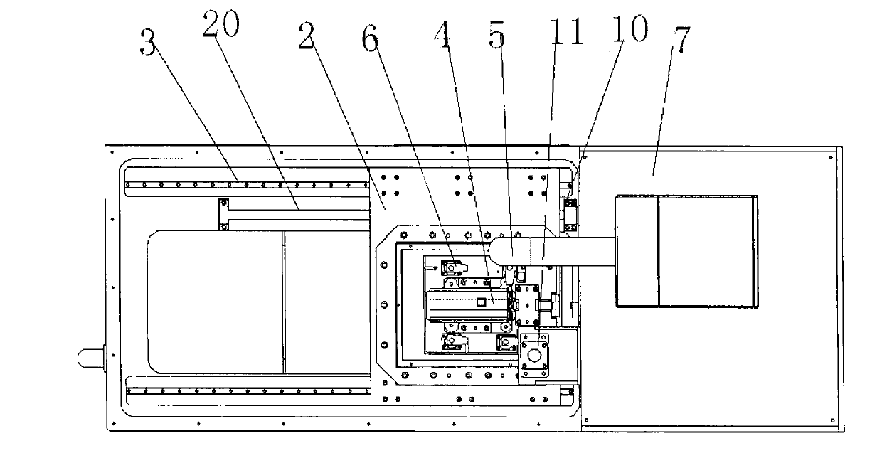 Engine balance shaft noise testing device