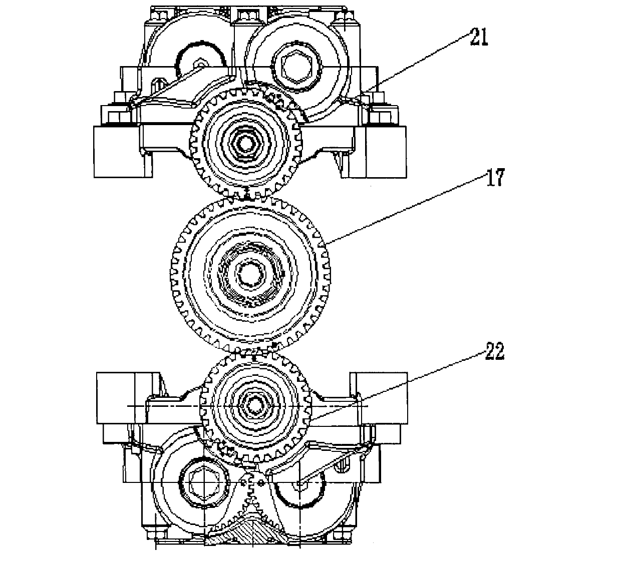 Engine balance shaft noise testing device