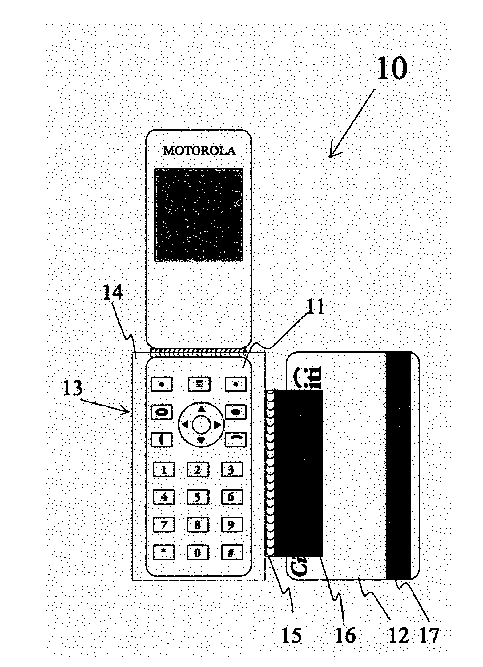 Combined telephone and credit transaction enabler