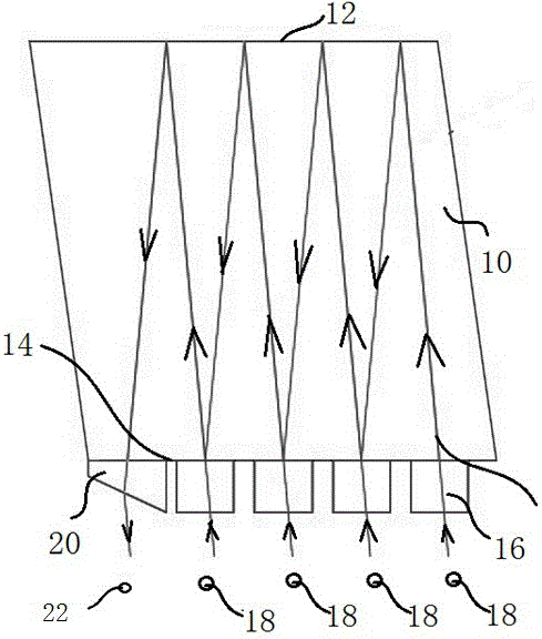 Compact wavelength division multiplexer/demultiplexer