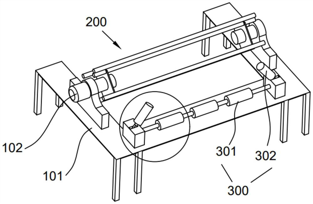 Anti-deviation coal conveying belt winding device