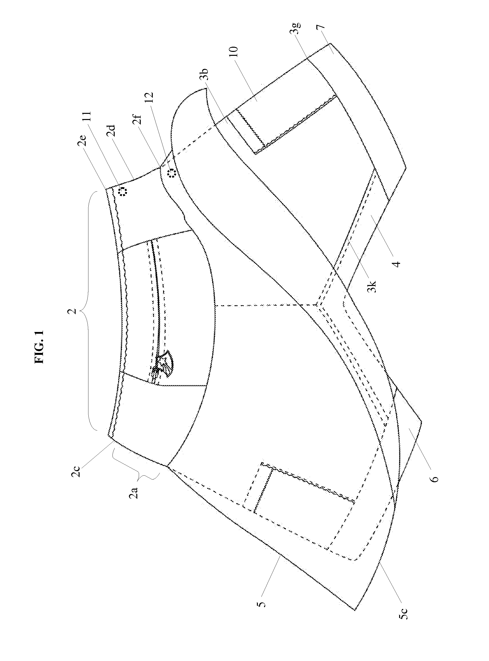 Athletic shorts garment apparatus with improved interfemoral gusset and surrounding modesty panel