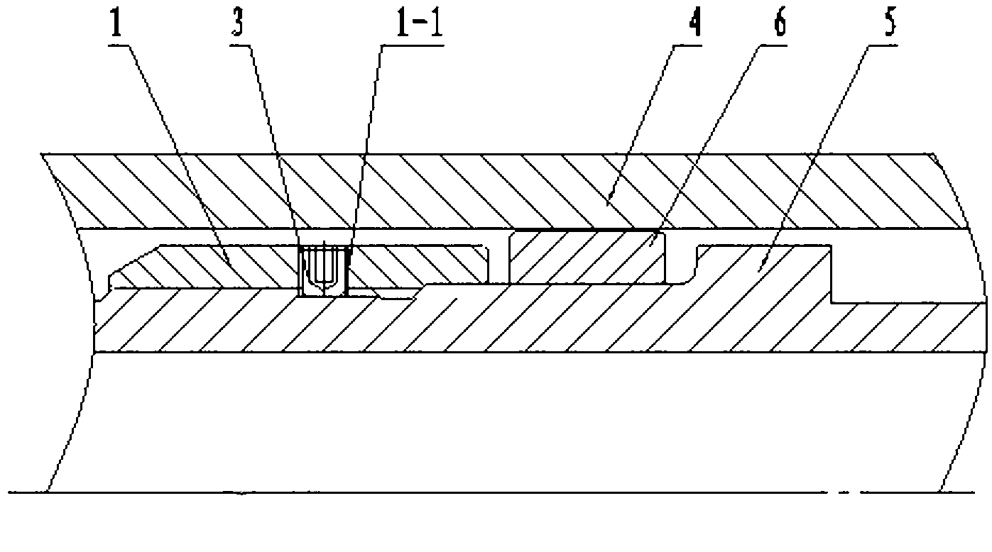 Pressing cap structure of hydraulic jar