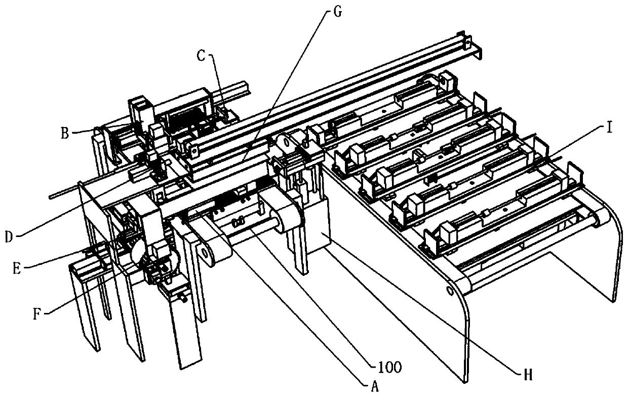 Gluing module and medical transfusion apparatus assembly line thereof