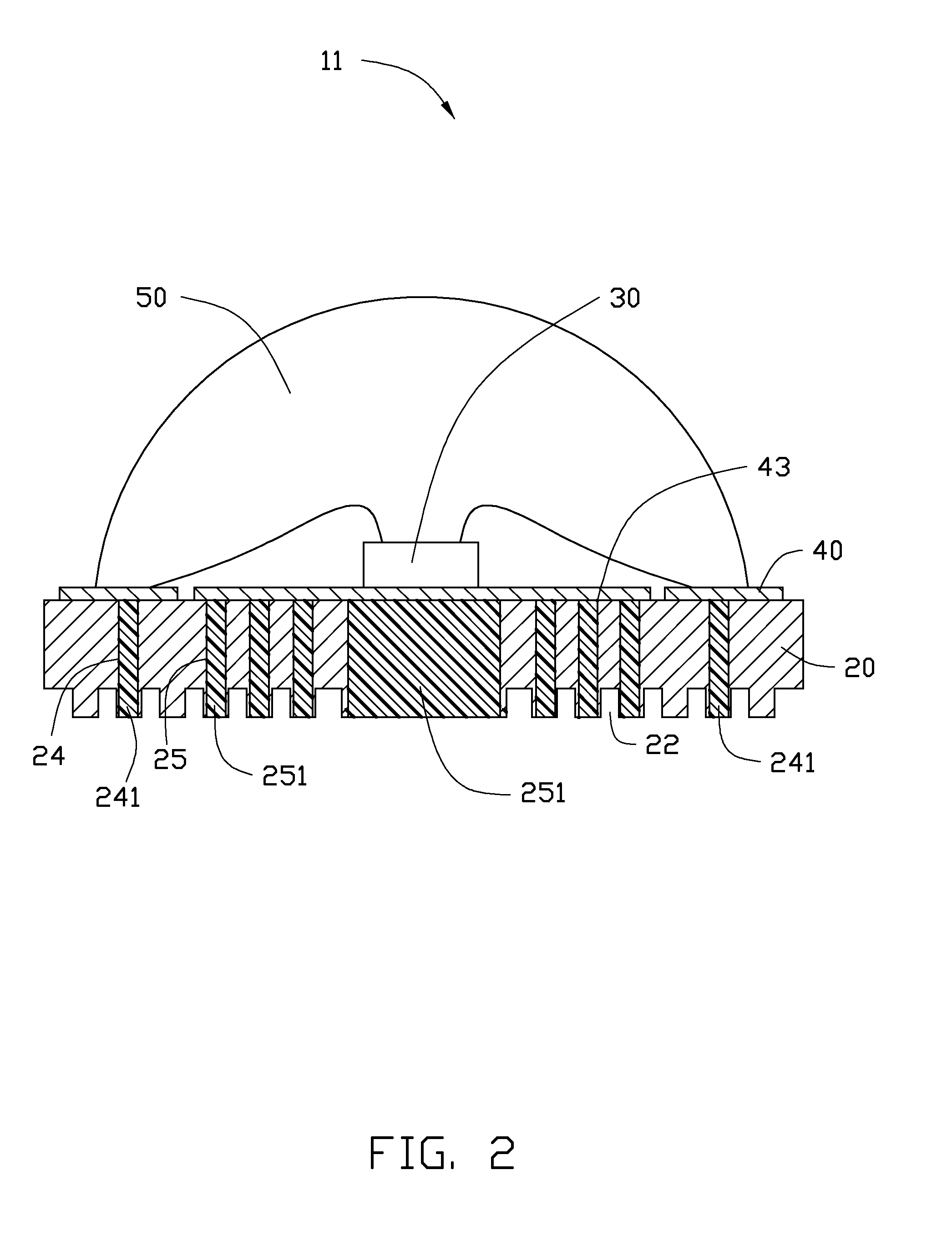 Light emitting diode package and light emitting diode module