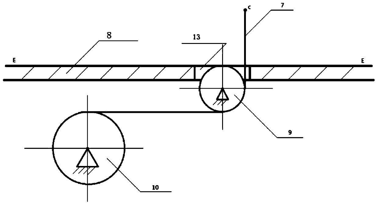 Aircraft landing auxiliary device