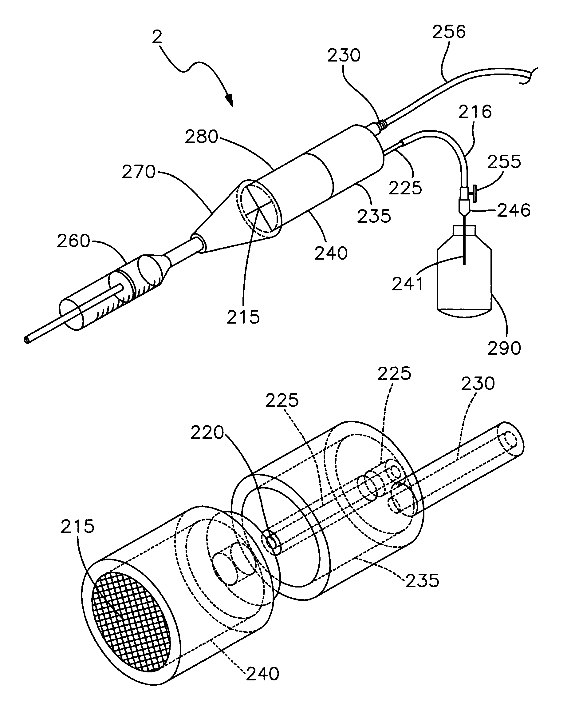 Apparatus and process for producing CO2 enriched medical foam