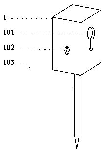 Grassland or dry desert region undershrub and herbaceous plant investigation sample frame