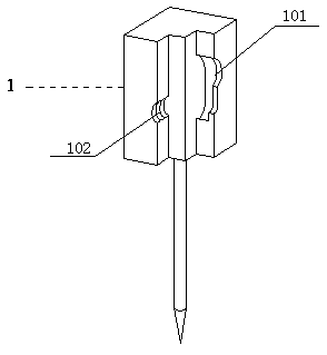 Grassland or dry desert region undershrub and herbaceous plant investigation sample frame