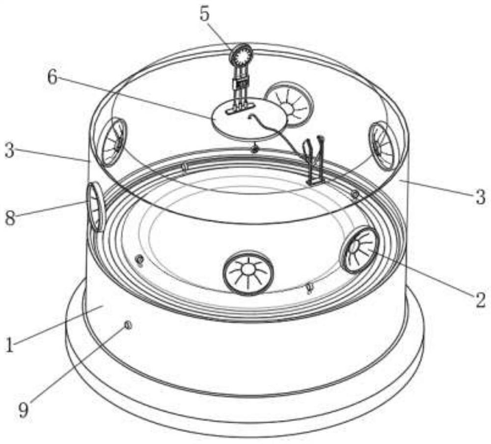 Newborn monitoring device and monitoring method for obstetrical nursing